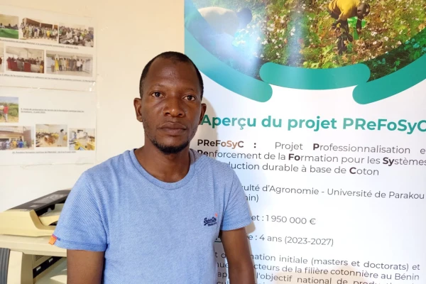 La filière coton : entre entrepreneuriat et recherche, le parcours inspirant d’OLOUFADE Abdel-Aziz